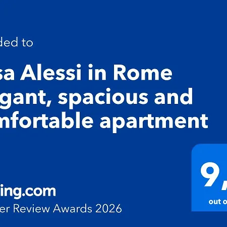 Casa Alessi In Elegant, Spacious And Comfortable * Rom